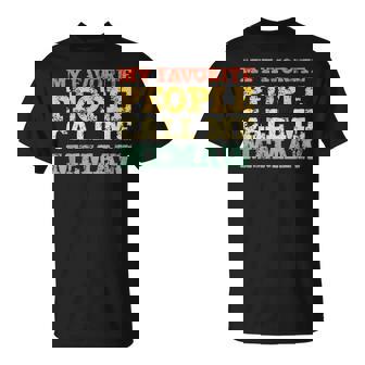 My Favorite People Call Me Memaw Vintage T-Shirt | Mazezy