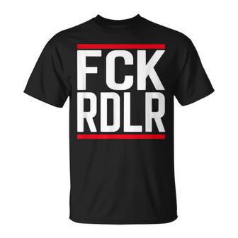 Fck Rdlr Anti Radler Saying And Statement Party S T-Shirt - Geschenkecke