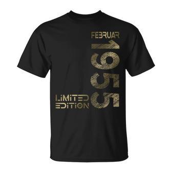 February 1955 Man Woman 70Th Birthday Limited Edition T-Shirt - Geschenkecke