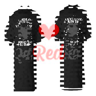 In February We Go Red Heart Disease Awareness American T-Shirt - Monsterry