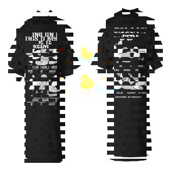 Feed Ducks Talk About Ducks T-Shirt - Monsterry