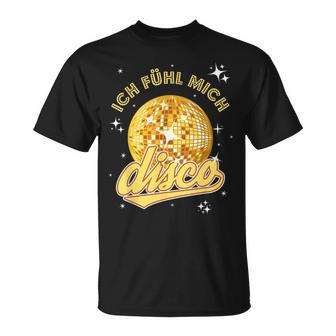 I Feel Disco Dance Party Celebration Disco Ball Malle T-Shirt - Geschenkecke