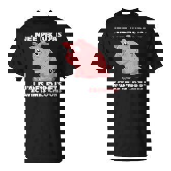 Fermier Je Ne Peux Pas J'ai Des Projets Avec Mes Cochons T-Shirt - Cadeauxyz
