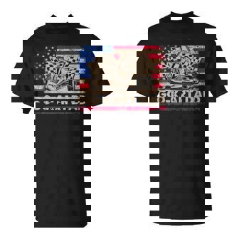 Festa Del Papà Karting Racer Go Kart Racing Dad Maglietta - Novitaregali