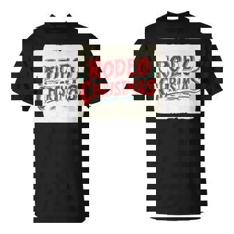 Festive Rodeo Christmas Costume For Boys And Girls Premium T-Shirt - Monsterry