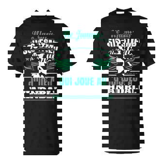 Fille Handball Handballeuse T-Shirt - Cadeauxyz