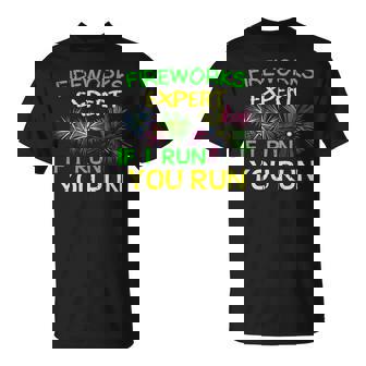 FIREWORKS-EXPERT T-Shirt - Monsterry