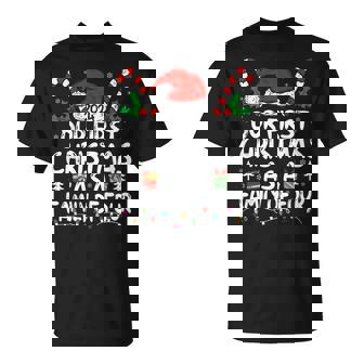 Our First Christmas As A Family Of Four 2024 For New Mom Dad T-Shirt - Monsterry