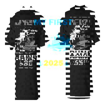 My First Cruise Bahamas 2025 Family Matching Vacation Group T-Shirt | Seseable CA