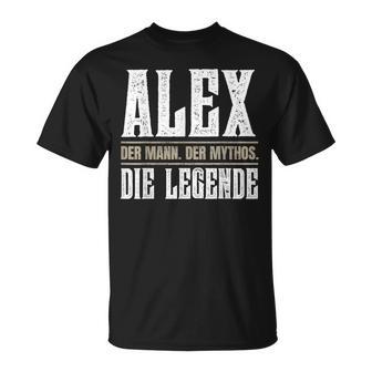 First Name Alex Name Alex T-Shirt - Geschenkecke