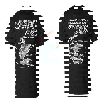 Fischlein Fischlein Beisse Otherwise Ist Das Angeln T-Shirt - Geschenkecke