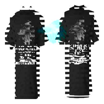Fish Make Life Betta Betta Siamese Fighting Fish T-Shirt - Monsterry