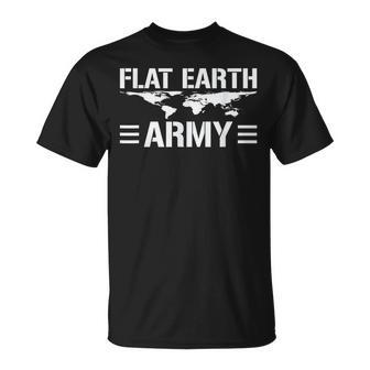 Flat Earth Army Flat Earth Society Flat Earth Society T-Shirt - Cadeauxyz