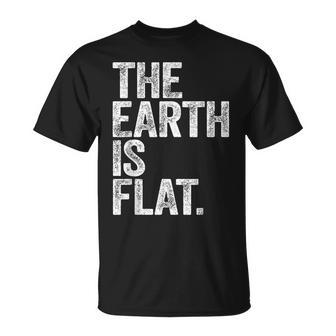 Flat Earth Society Conspiracy Theory Flat Earther T-Shirt - Cadeauxyz