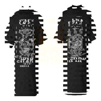 Flokis Shipyard Kattegat Viking Ship And Sword Viking Axe Tank Top T-Shirt - Monsterry