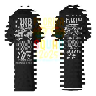 Florida Vacation Squad 2025 Group Matching Family Vacation T-Shirt | Mazezy