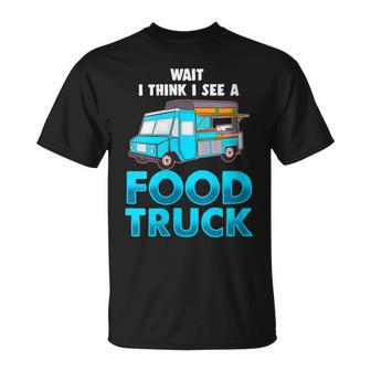 Food Truck Gag Roach Coach Gut Truck Burger Van Lover T-Shirt - Monsterry