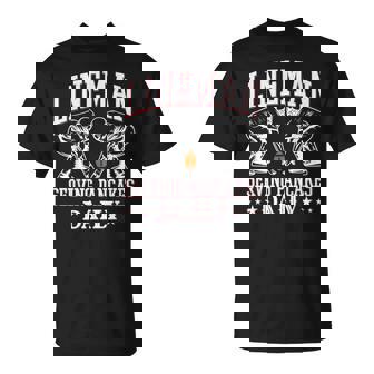 Football Lineman Serving Pancakes Daily High School Football T-Shirt - Monsterry