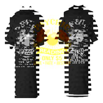 Fortune Teller Psychic Tarot Reader Circus - Small -Adults Regular Fit Short Sleeve Cotton 65 Polyester 35 T-Shirt - Monsterry