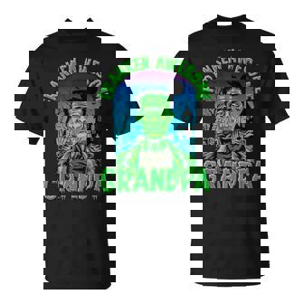 Frankenstein Halloween Grandpa T-Shirt - Monsterry