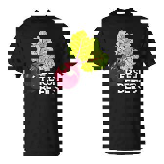 Fresh Beets Organic Vegetable Farmer Premium T-Shirt - Monsterry