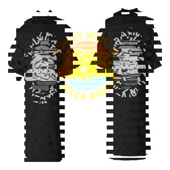Friday Is Pizza Night T-Shirt - Monsterry