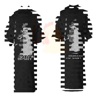 Fried Chicken 420 Smoking Marijuana Stoner Weed Meme T-Shirt - Monsterry