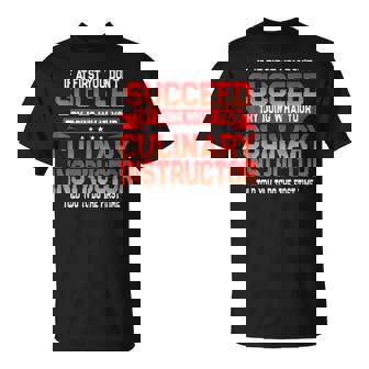 Fun Culinary Instructor Cooking School Quote T-Shirt - Monsterry