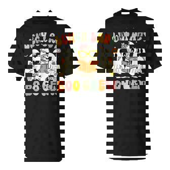 Fun Lunch Lady Boo Crew Cafeteria Halloween Matching Costume T-Shirt - Monsterry