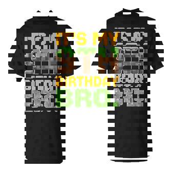 Birthday Boy It's My 9Th Birthday Video Game Pixel T-Shirt | Seseable CA