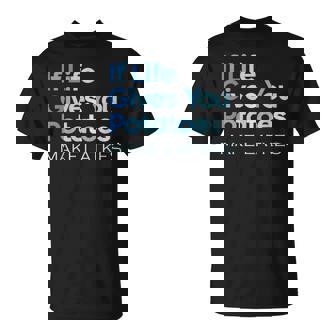 Chanukah Jewish If Life Gives You Potatoes Make Latkes T-Shirt | Mazezy