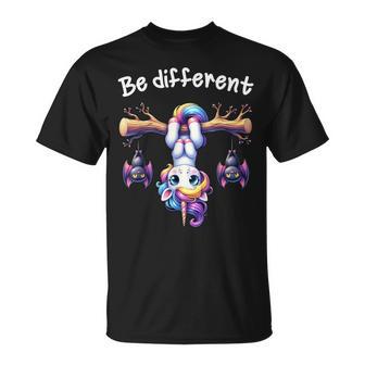 Be Different Unicorn For Children T-Shirt - Geschenkecke