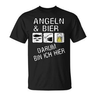 Fishing Fishing And Beer For Fisherman T-Shirt - Geschenkecke