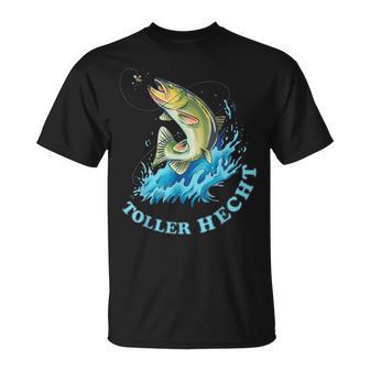 Fishing Saying With Fish And Bait T-Shirt - Geschenkecke