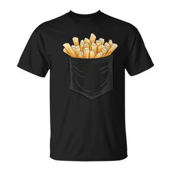 Fries Fast Food Chips In Your Bag T-Shirt - Geschenkecke