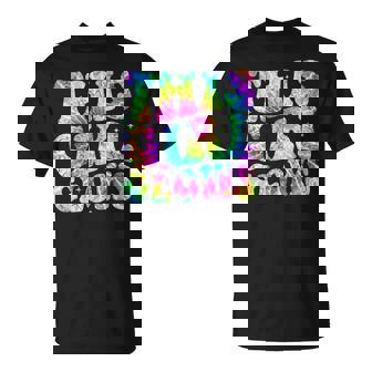Girl Tie Dye This Girl Glows 80'S 90'S T-Shirt | Seseable CA