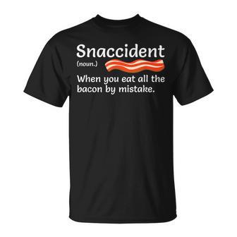 Good Bacon Snaccident Food From Accident T-Shirt - Geschenkecke