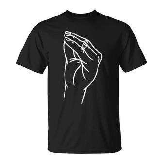 Italian Hand Gesture Italy Italiano T-Shirt - Geschenkecke