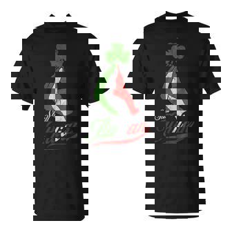 Still Italian Pinched Hand Clover St Patrick's Day T-Shirt - Thegiftio