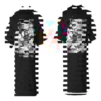 Moo Deng Love Baby Oil Party Oil Hip Hop Humor V2 T-Shirt | Mazezy