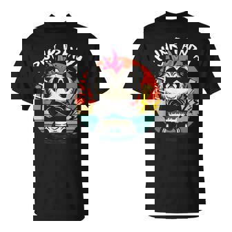 Punk Panda Música Punk Rock Rocker Punker Camiseta unisex - Regaloses