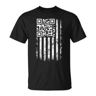 Qr Scan Me President Trump 4547 Trump Dancing Code T-Shirt - Thegiftio UK