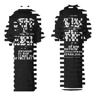 Retirement For Retired And Rebuilt Body Contains Aftermarket Parts Retired T-Shirt - Seseable