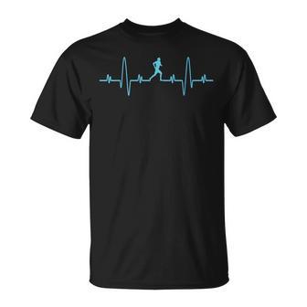 Running With Heartbeat For Runners And Joggers Cool S T-Shirt - Geschenkecke