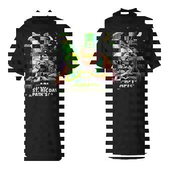 St Patrick’S Day Alien Bigfoot Ufo Sasquatch T-Shirt | Mazezy