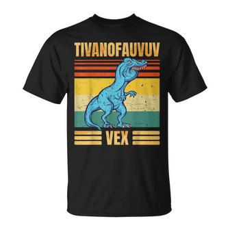 T-Rex Tyrannosaurus Tivanofauvuvex Meme T-Shirt - Geschenkecke