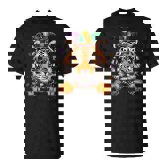 Tiger Mardi Gras Festival Carnaval Es Hombres Niños Camiseta unisex - Regaloses