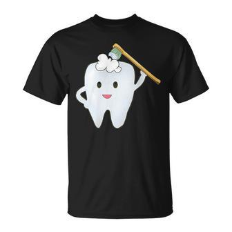 Tooth Brushing The Th With The Toothbrush T-Shirt - Geschenkecke