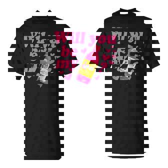 Will You Be My Valentina Salsa Meme Mexican Valentine T-Shirt - Thegiftio