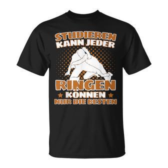 Wrestler Ringer For Fighters & Wrestlers T-Shirt - Geschenkecke